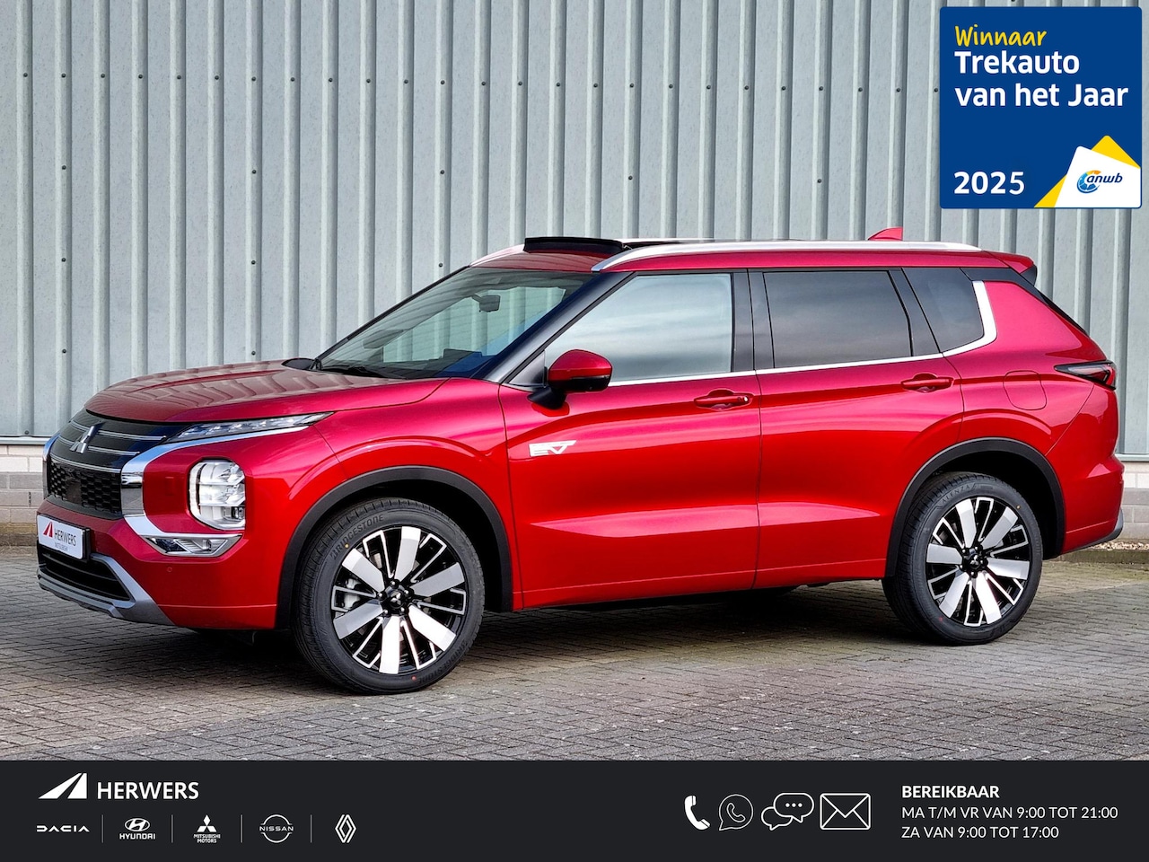 Mitsubishi Outlander - 2.4 PHEV Instyle /  €4000,- Voordeel Op Nieuwprijs / Rijklaarprijs / Elektrische Range 86 - AutoWereld.nl