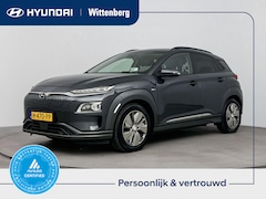 Hyundai Kona Electric - EV Premium 64 kWh | Stoel + stuurverwarming | SoH 95, 5% | Leer | Bluelink app | Adaptive