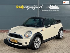 MINI Cabrio - 1.6 One Anniversary *leder *topstaat *stunt