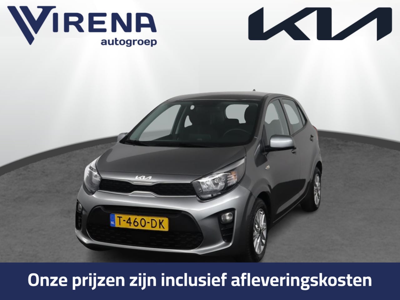 Kia Picanto - 1.0 DPi DynamicLine - Apple Carplay/Android Auto - Cruise control - Airco - Camera - Fabri - AutoWereld.nl