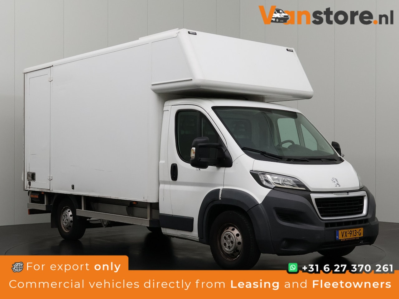 Peugeot Boxer - 2.2HDI Bakwagen+Laadklep | Zijdeur | Multimedia | Airco | cruise | 3-Persoons - AutoWereld.nl