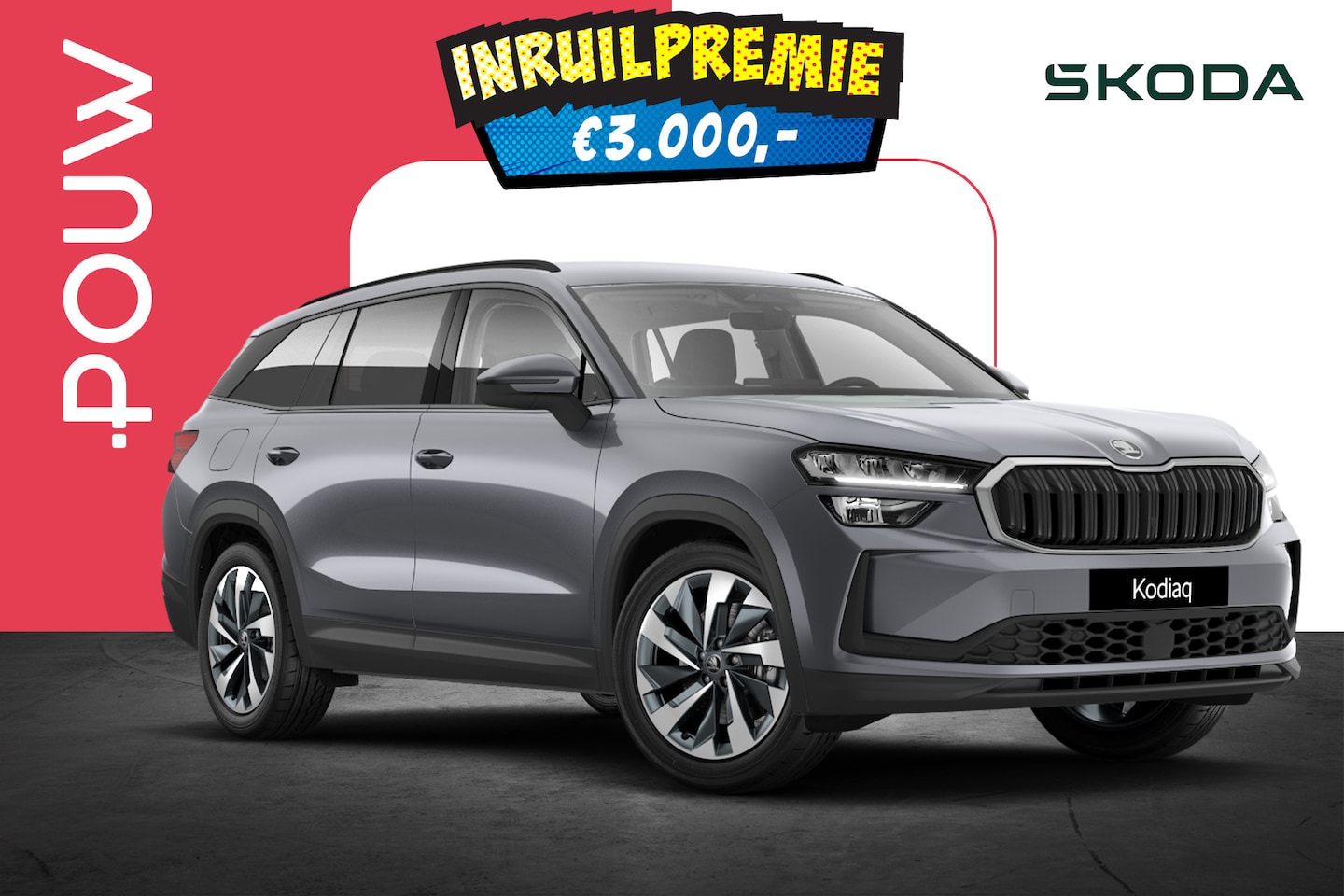Skoda Kodiaq - 1.5 TSI 150pk MHEV Business Edition 7p. | 19" Velgen | Trekhaak Wegklapbaar - AutoWereld.nl