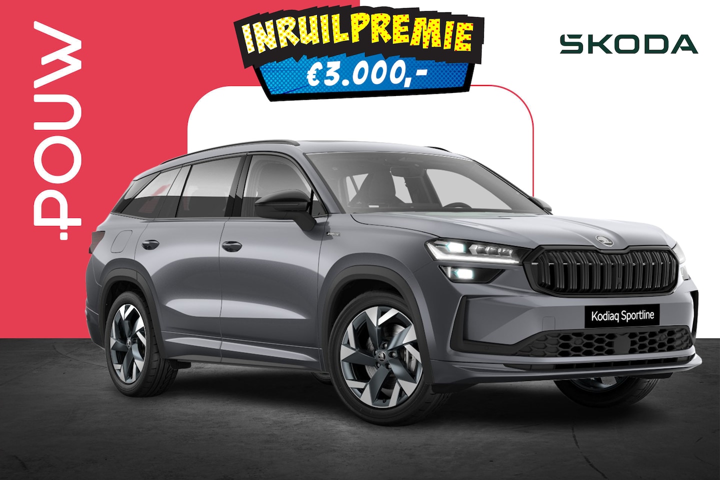 Skoda Kodiaq - 1.5 TSI 205pk PHEV Sportline Business | Comfort Pakket | Trekhaak Wegklapbaar - AutoWereld.nl