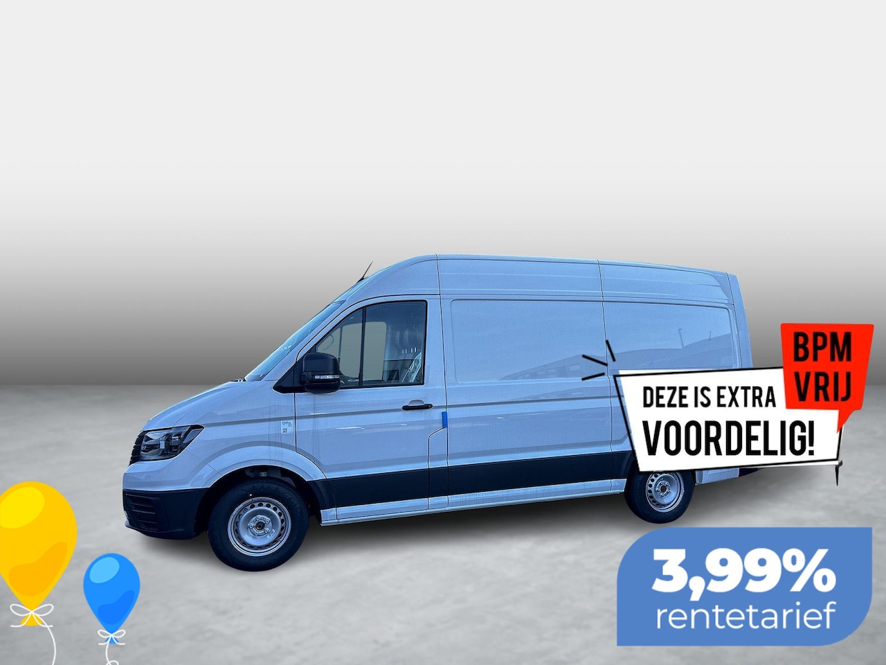 Volkswagen Crafter - Bedrijfswagens Trendline L3H3 35 (140 pk) 103 kW pk 6 versn. Hand | BPM vrij | Vierseizoen - AutoWereld.nl