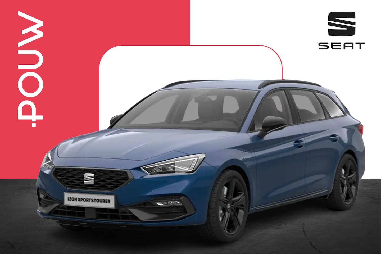 SEAT Leon Sportstourer - 1.5 TSI 204pk e-Hybrid FR Business Safe Drive Pack | Black Pack - AutoWereld.nl