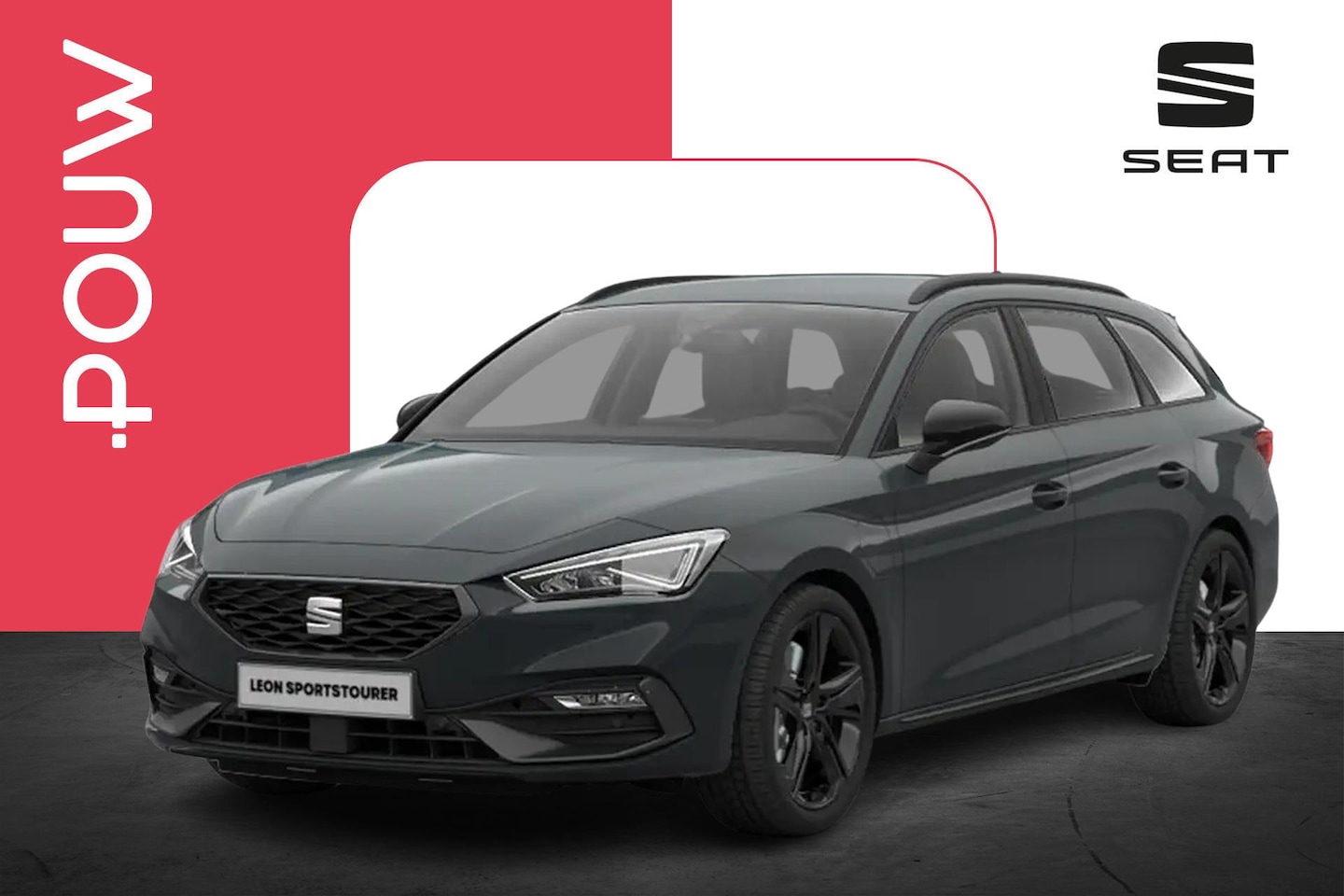 SEAT Leon Sportstourer - 1.5 TSI 204pk e-Hybrid FR Business | Safe Drive Pack | Black Pack - AutoWereld.nl