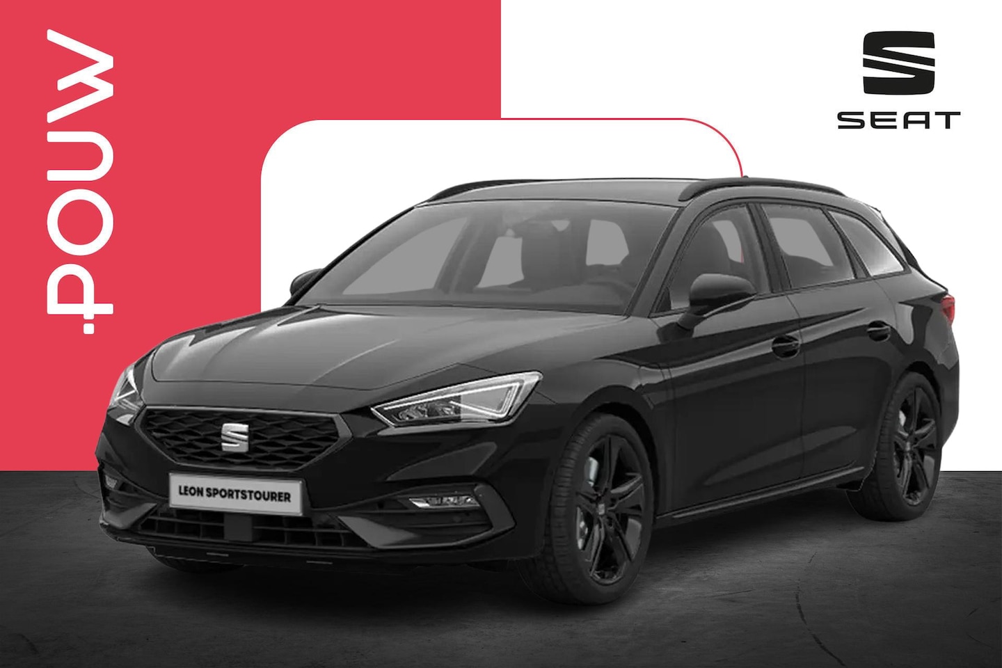 SEAT Leon Sportstourer - 1.5 TSI 204pk e-Hybrid FR Business Safe Drive Pack | Black Pack - AutoWereld.nl