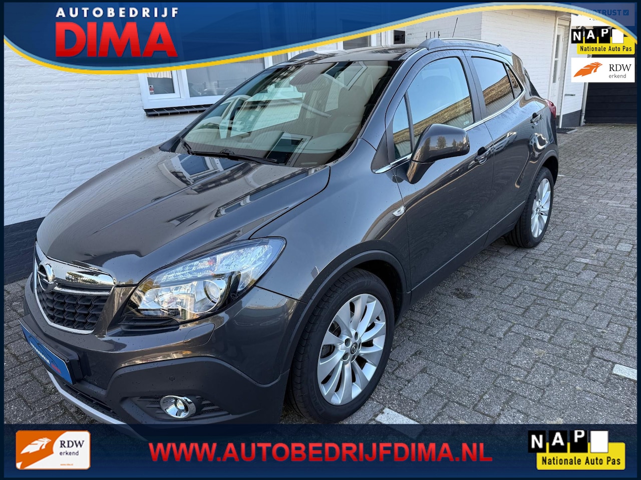 Opel Mokka - 1.4 T Innovation Automaat/ Navi/ Camera/ Xenon/ Stuur+ Stoelverwarming/ ECC - AutoWereld.nl