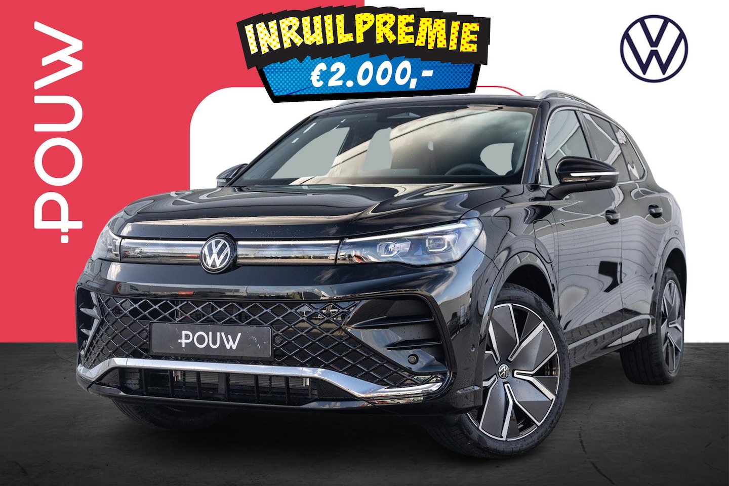 Volkswagen Tiguan - 1.5 eHybrid 204pk R-Line Edition | 20" Velgen | Panoramadak - AutoWereld.nl