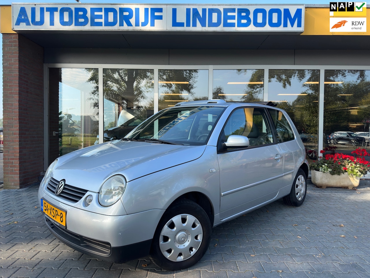 Volkswagen Lupo - 1.4 Comfortline Open Dak / cabrio - AutoWereld.nl