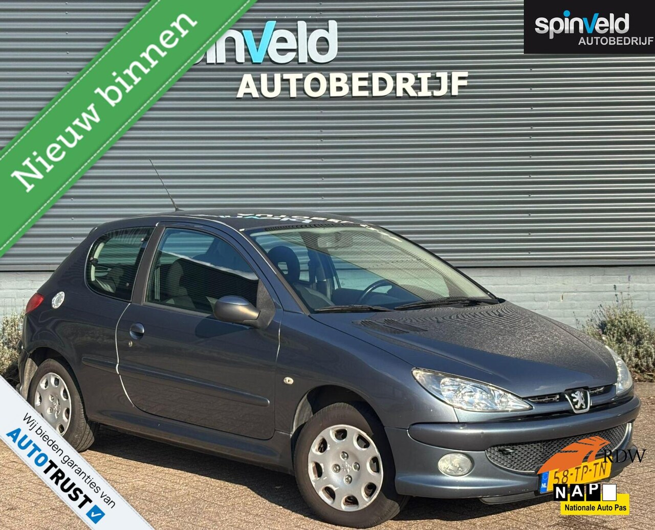 Peugeot 206 - 1.4 Air-line 3 BJ`07 NAP NL Airco 3drs - AutoWereld.nl