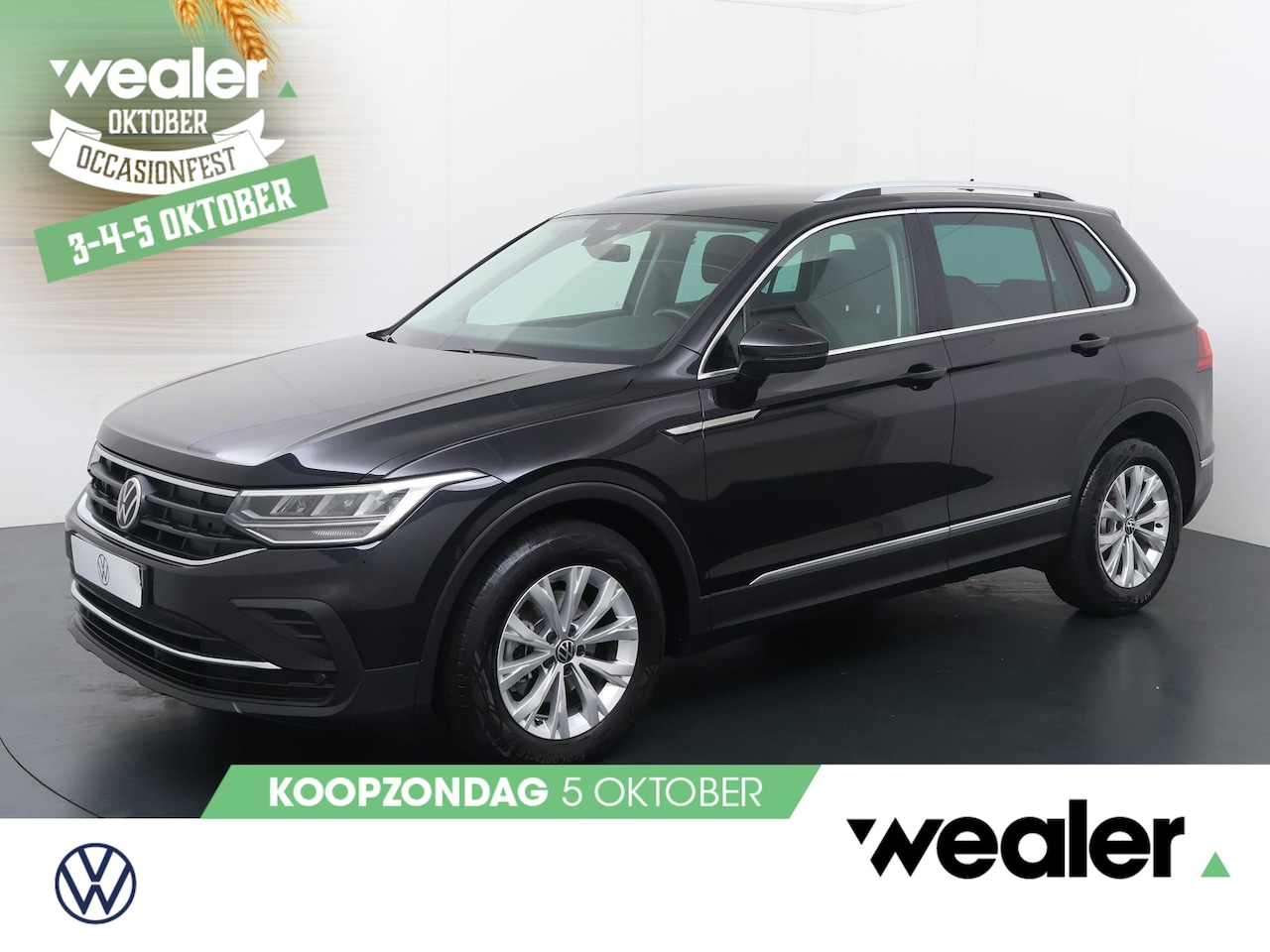 Volkswagen Tiguan - 1.5 TSI Life | 130 PK | Navigatiesysteem | Voorstoelen verwarmd | LED verlichting | Achter - AutoWereld.nl