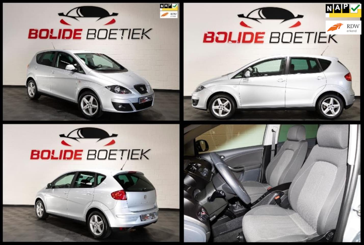 SEAT Altea - 1.6 Good Stuff |Zeer Nette auto!! |NL-Auto |Vol onderhouden | Airco - AutoWereld.nl