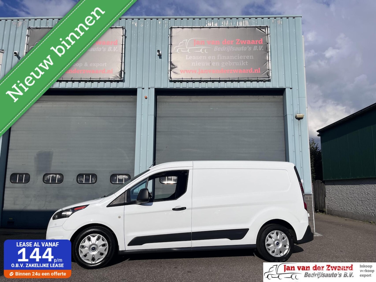 Ford Transit Connect - 1.5 TDCI Lang Trend Airco 3 zitplaatsen MARGE auto - AutoWereld.nl