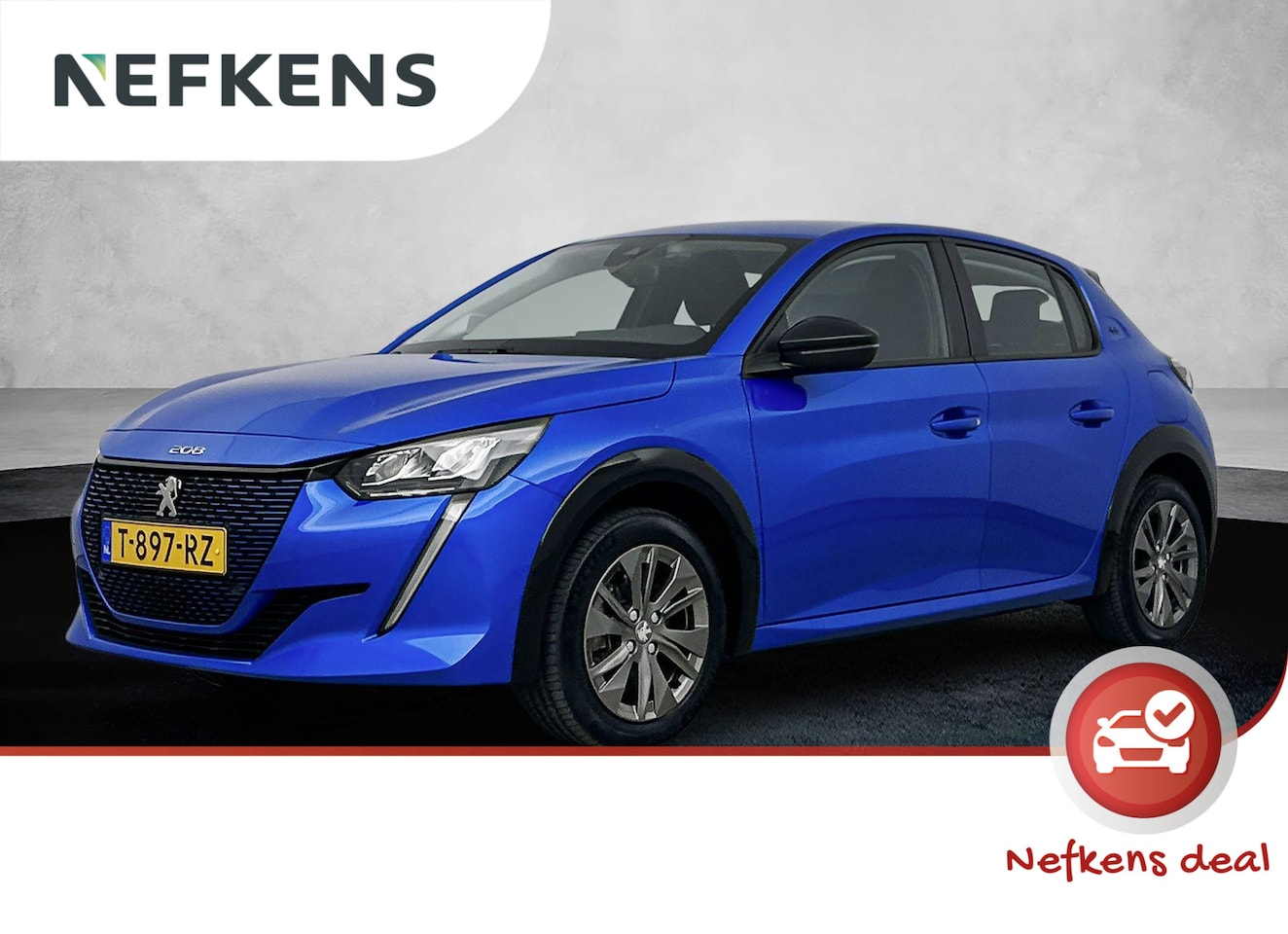Peugeot e-208 - Active Pack 50kWh | 1ste eigenaar | 3 FASE | Parkeersensoren | Stoelverwarming | 16"LMV | - AutoWereld.nl