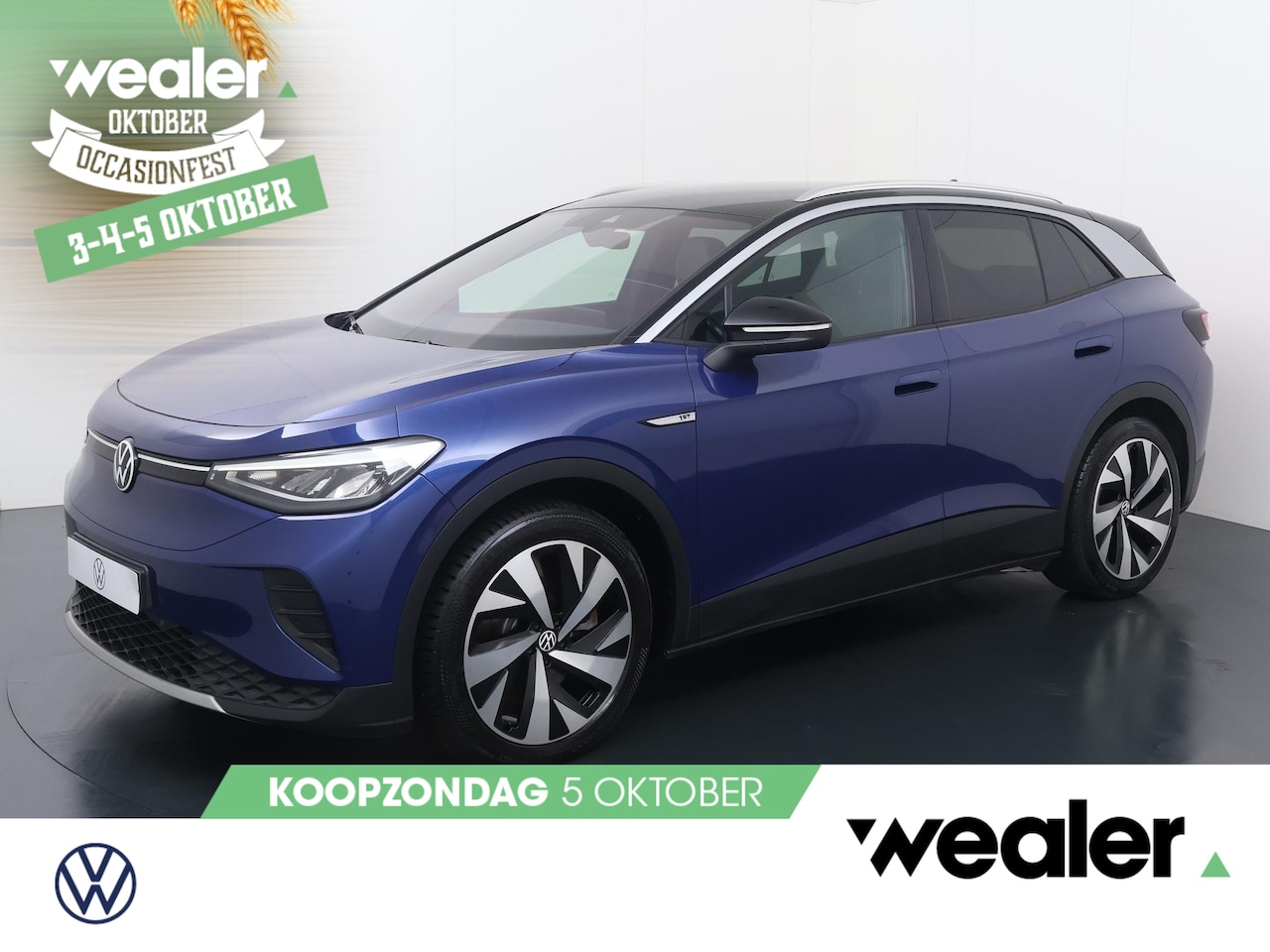 Volkswagen ID.4 - First 77 kWh |  204 PK | SoH 87% | Navigatiesysteem | Adaptive cruise control | Verwarmde - AutoWereld.nl