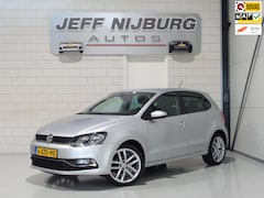 Volkswagen Polo - 1.2 TSI Highline "Origineel NL" Navigatie Bluetooth Parkeersensoren Cruise-control 17"Velg