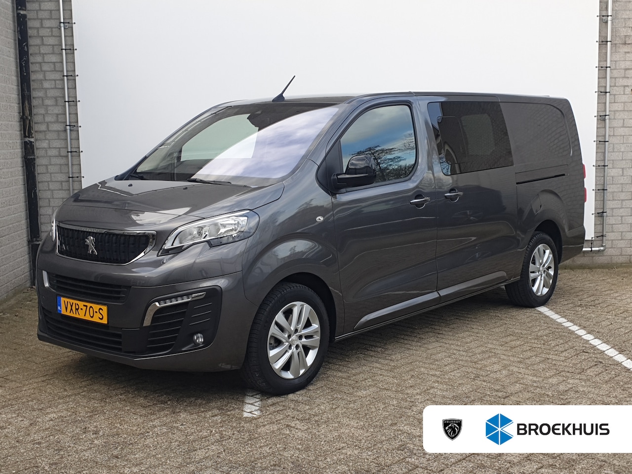 Peugeot Expert - 2.0 BlueHDI 180 S&S L3 | 2 zitplaatsen rechtsvoor | Achterklep met ruit | Bluetooth telefo - AutoWereld.nl