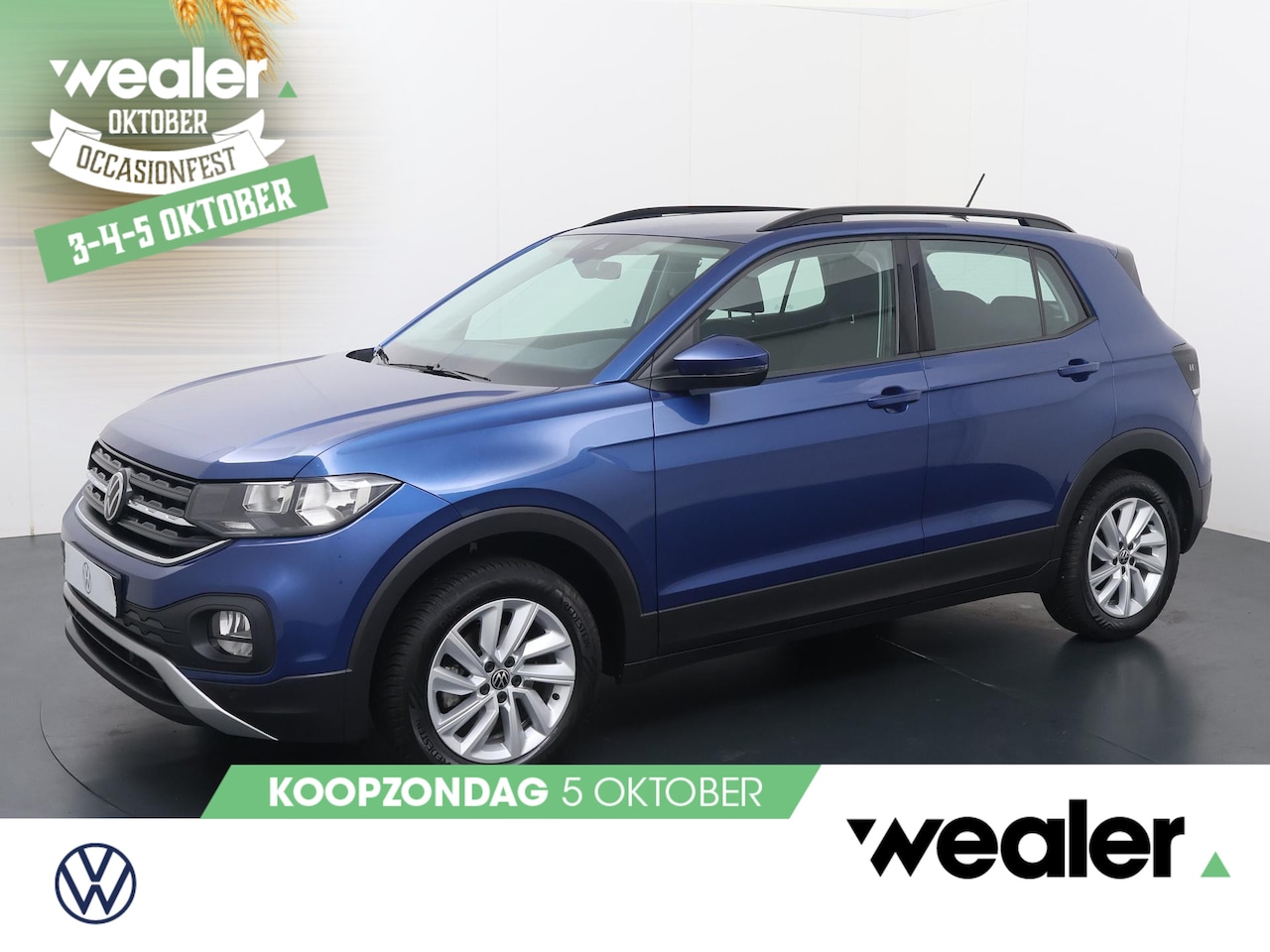 Volkswagen T-Cross - 1.0 TSI Life | 95 PK | Parkeersensoren | Adaptive Cruise Control | Digitale Cockpit | Navi - AutoWereld.nl