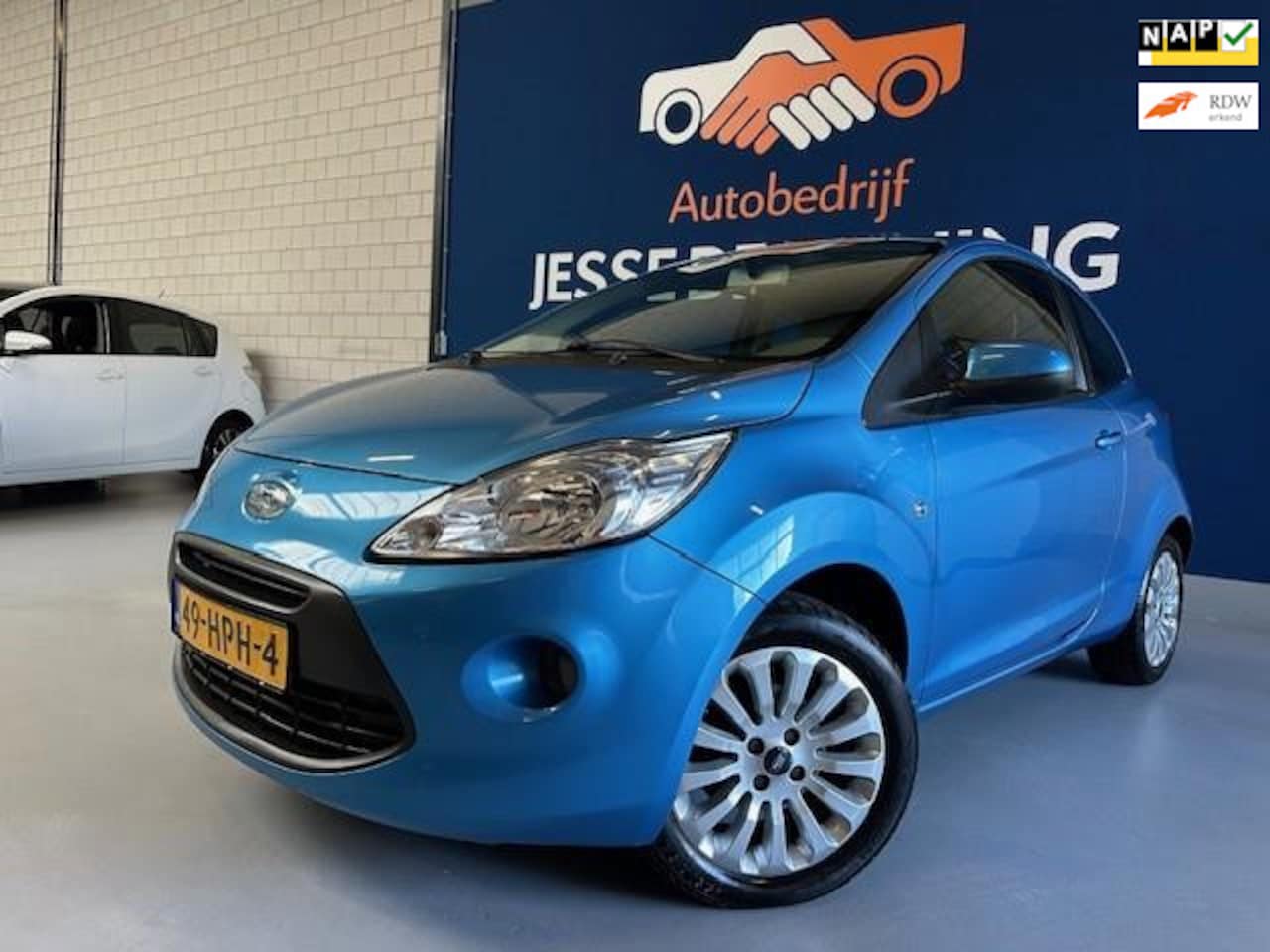 Ford Ka - 1.2 Titanium/bj.2009/airco/sportvelgen/stuurbekrachtiging/APK tot 11/2026 en NAP met 25887 - AutoWereld.nl