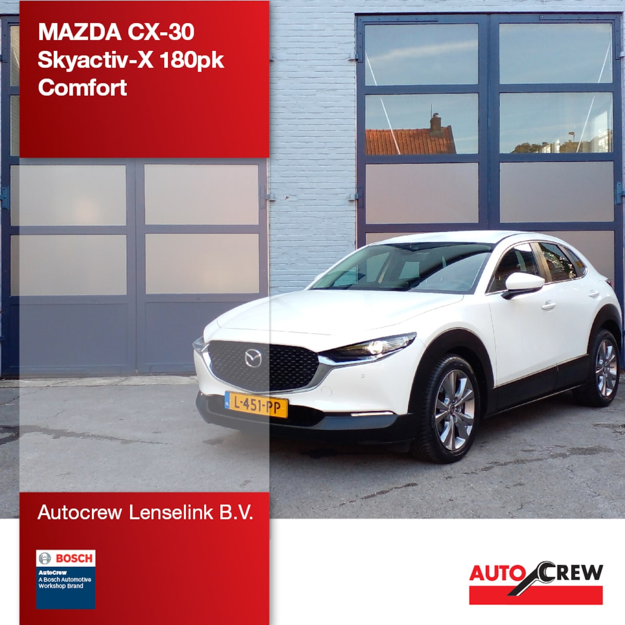 Mazda CX-30 - Skyactiv-X 180pk Comfort | Origineel NL | - AutoWereld.nl