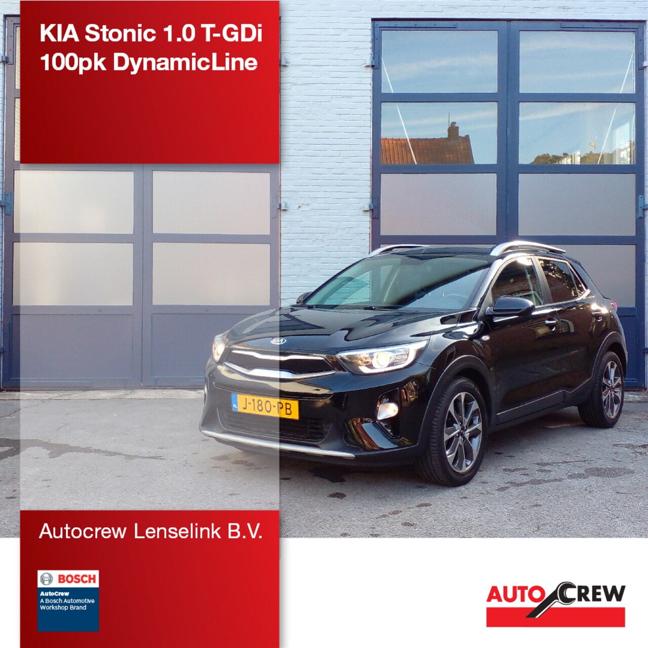 Kia Stonic - 1.0 T-GDi 100pk DynamicLine | Origineel NL | - AutoWereld.nl