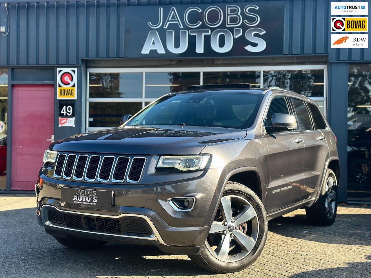 Jeep Grand Cherokee - 3.0 CRD Limited Grijskenteken - AutoWereld.nl