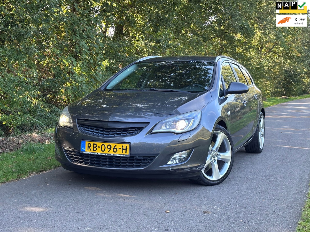 Opel Astra Sports Tourer - 1.6 Turbo Sport Automaat - Cruise - Airco - AutoWereld.nl