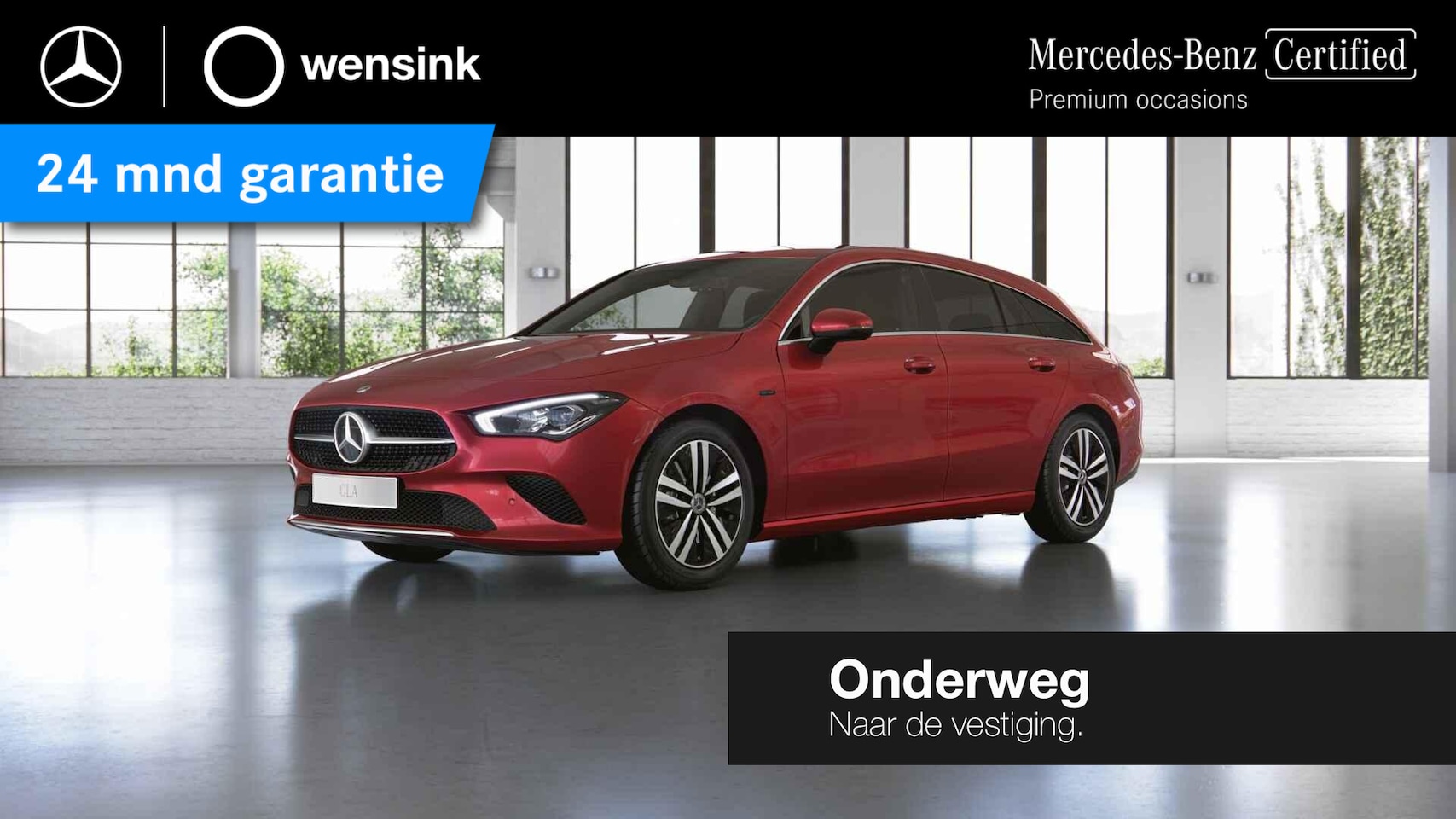 Mercedes-Benz CLA-klasse Shooting Brake - 250 e Business Solution Luxury Limited | Trekhaak | Achteruitrijcamera | Stoelverwarming | - AutoWereld.nl