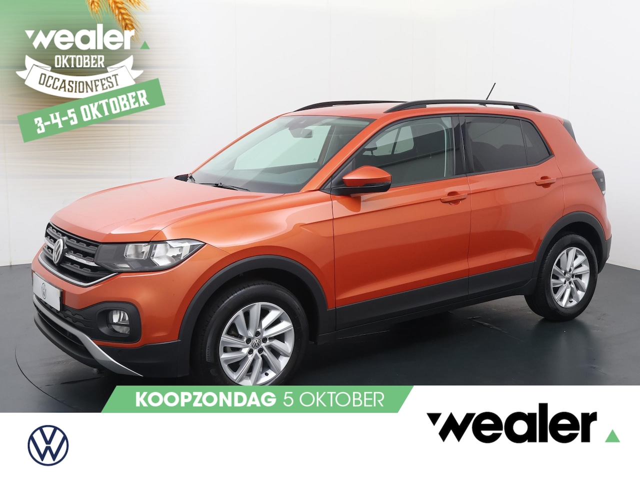 Volkswagen T-Cross - 1.0 TSI Life | 95 PK | Navigatiesysteem | Climate control | Adaptive cruise control | - AutoWereld.nl