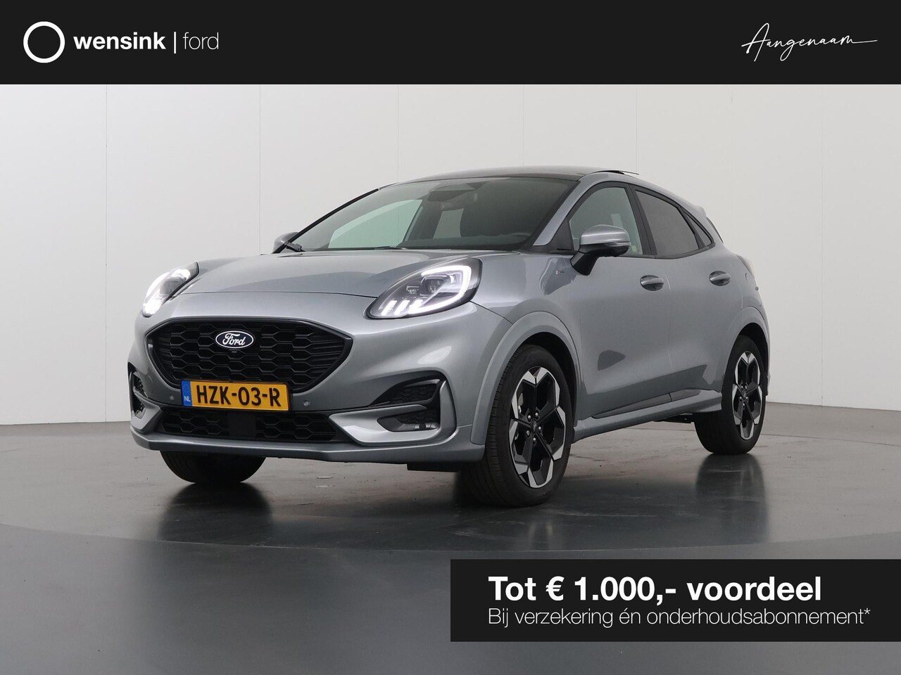 Ford Puma - 1.0 EcoBoost Hybrid ST-Line X | Facelift | Trekhaak | Panoramadak  | Winterpakket | Cruise - AutoWereld.nl
