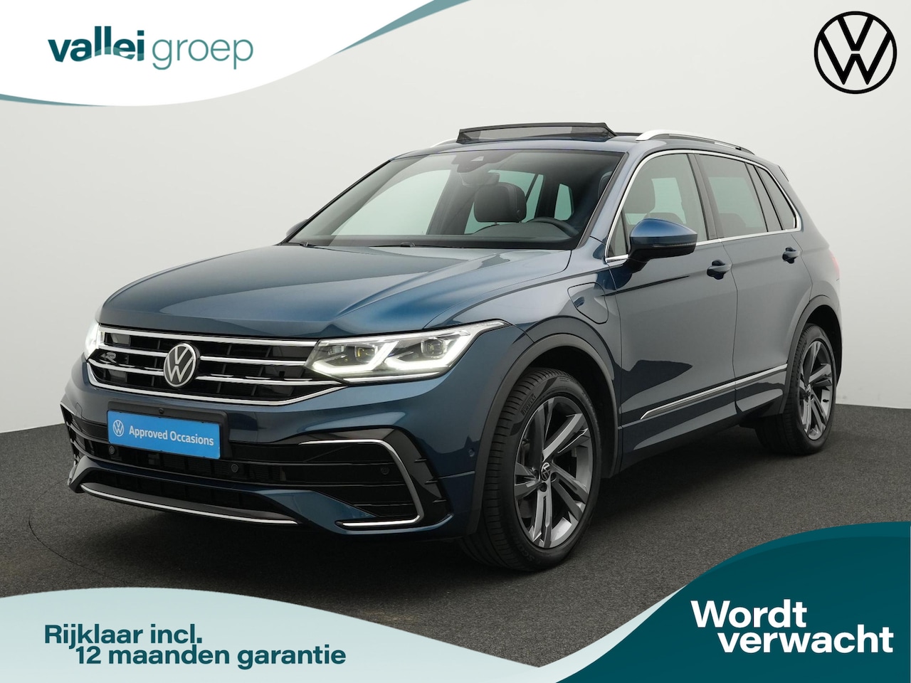 Volkswagen Tiguan - 1.4 TSI 245 pk DSG eHybrid R-Line Business+ | Panoramadak | Trekhaak | Leder | Geheugensto - AutoWereld.nl