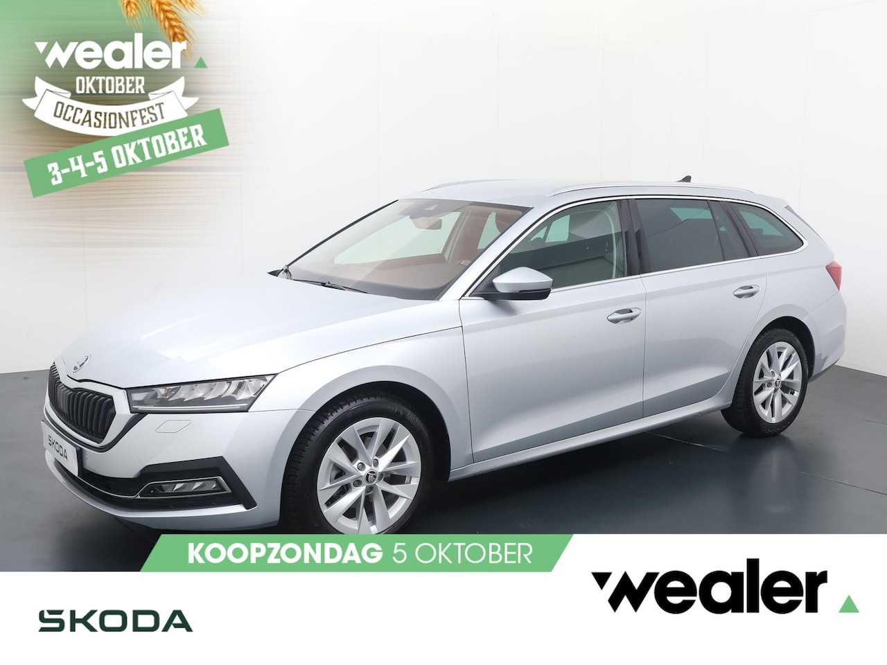 Skoda Octavia Combi - 1.0 e-TSI Business Edition Plus | 110 PK | Automaat | Trekhaak afneembaar | Stoelverwarmin - AutoWereld.nl