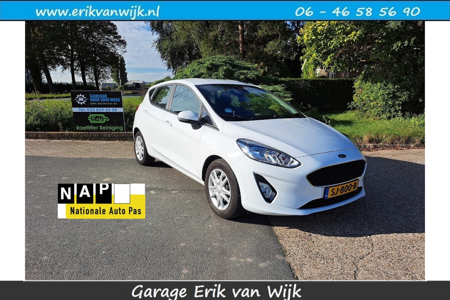 Ford Fiesta - 1.1 Trend 5 deurs Airco/Carplay/Navi/Cruise control - AutoWereld.nl