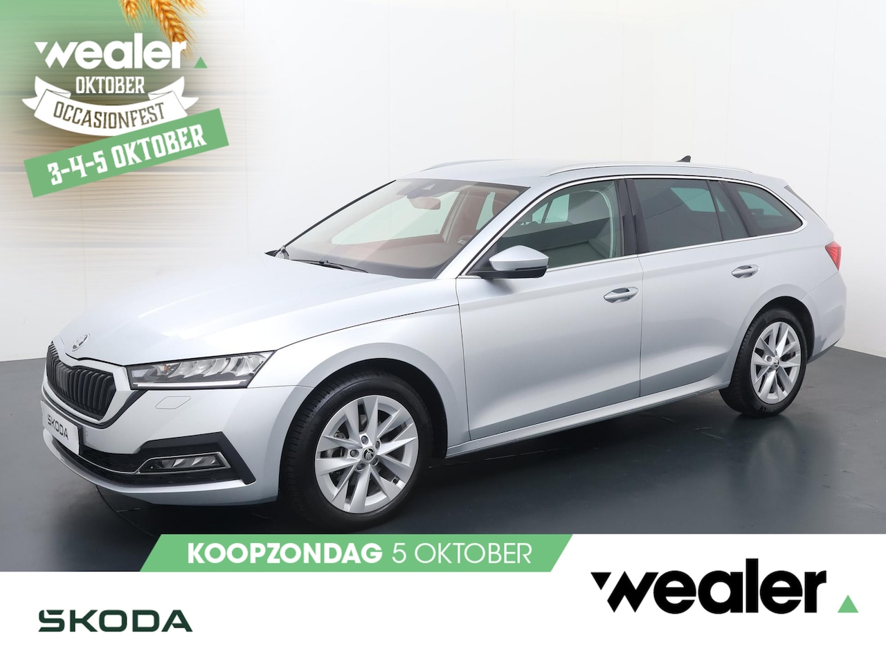 Skoda Octavia Combi - 1.0 e-TSI Business Edition Plus | 110 PK | Automaat | Trekhaak | Navigatiesysteem | - AutoWereld.nl