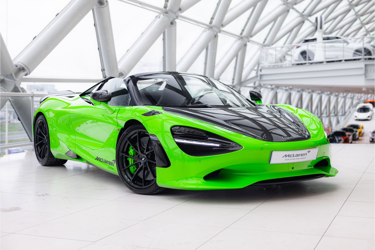 McLaren 750S Spider - 4.0 V8 | Mantis Green | Full Carbon | P1 Seats | - AutoWereld.nl