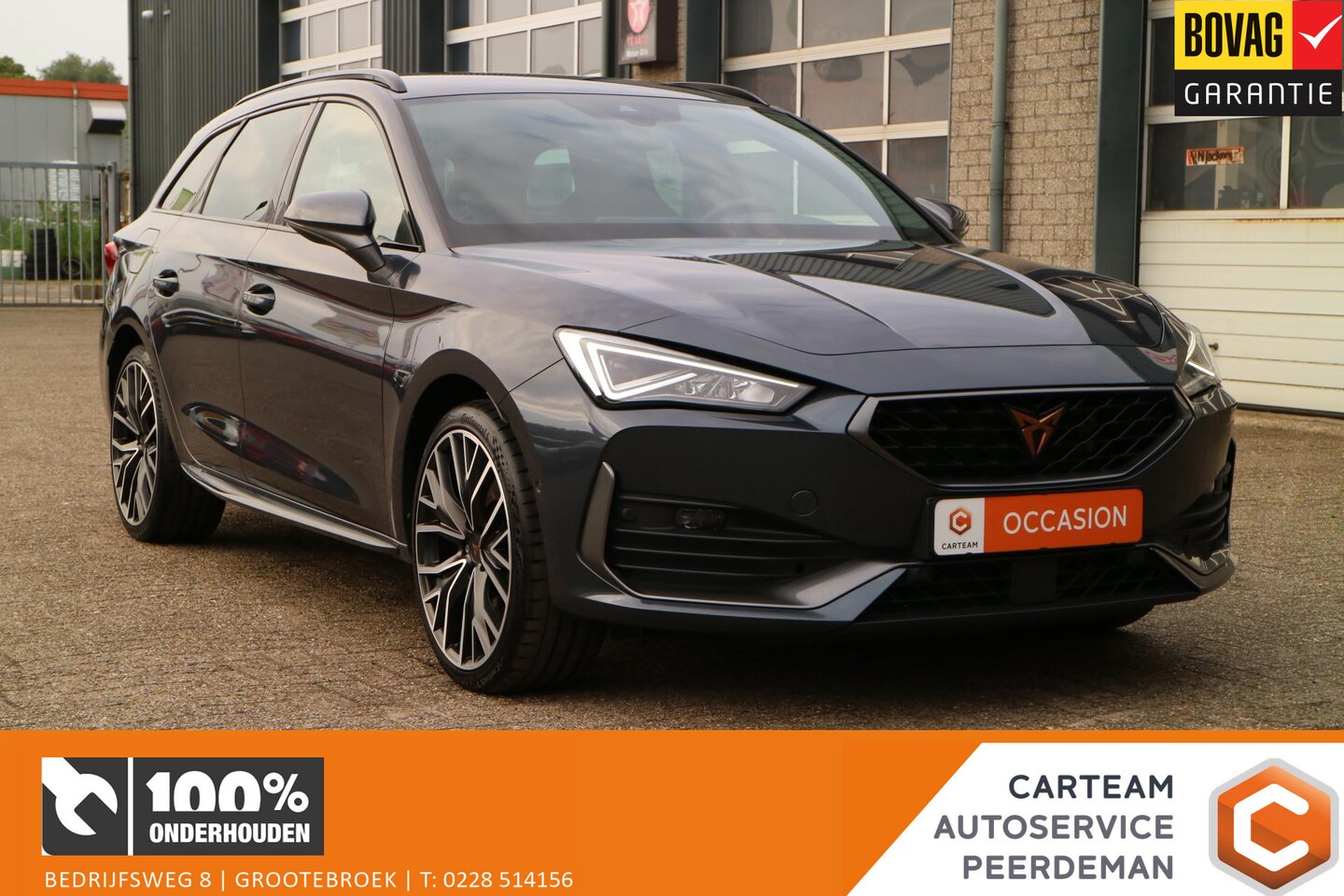 CUPRA Leon Sportstourer - 1.4 e-Hybrid VZ Business | PHEV | Navi | Carplay | Led | - AutoWereld.nl