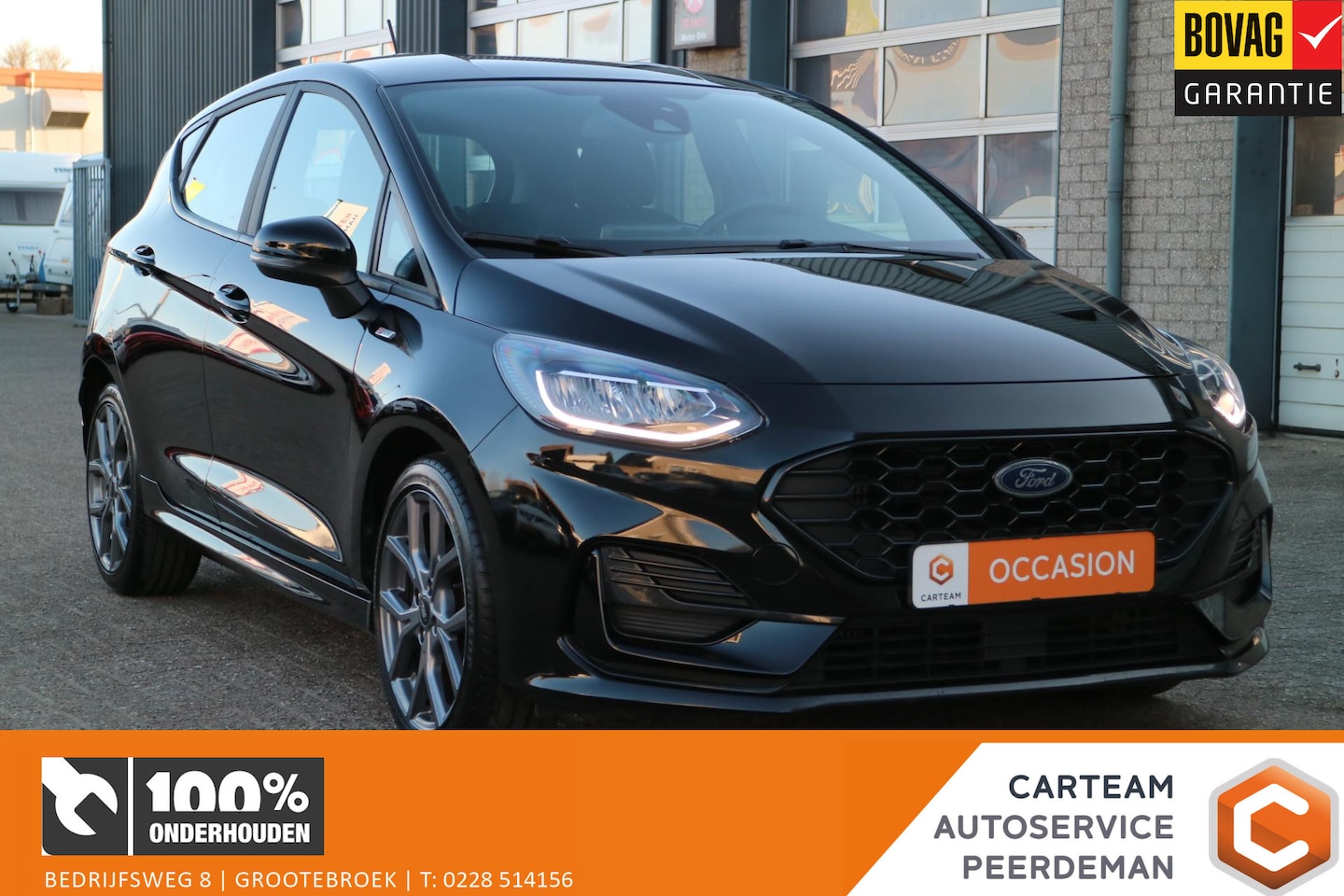 Ford Fiesta - 1.0 EcoBoost Hybrid ST-Line | Carplay | LED | Nieuwste model! | - AutoWereld.nl