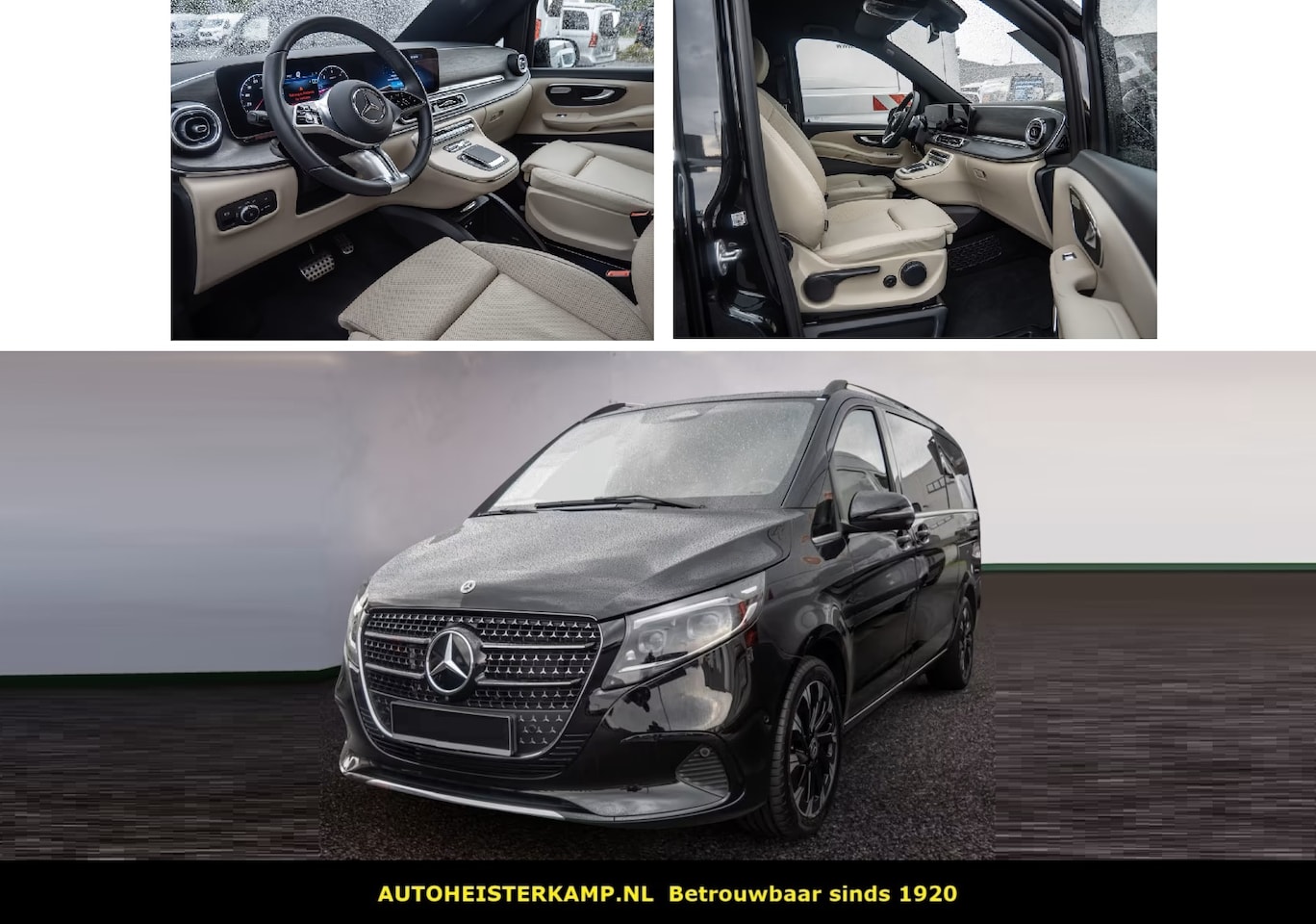 Mercedes-Benz V-klasse - 250d L2 Avantgarde Nieuw Model 7-zitter Airmatic Stoelkoeling Distronic Trekhaak Burmester - AutoWereld.nl