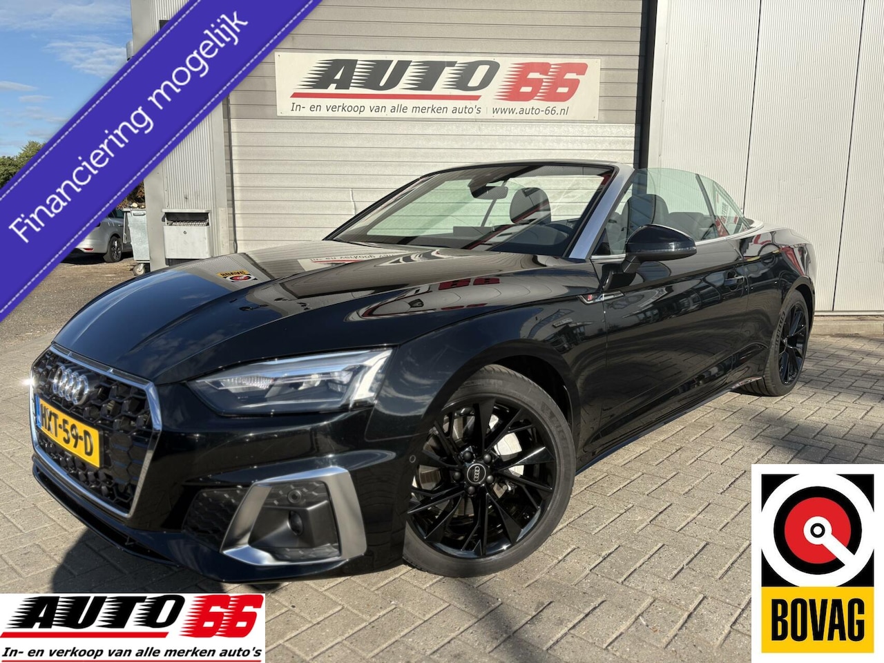 Audi A5 Cabriolet - 40 TFSI S edition 204 PK Automaat Stoel,NEK, VIRTUAL - AutoWereld.nl