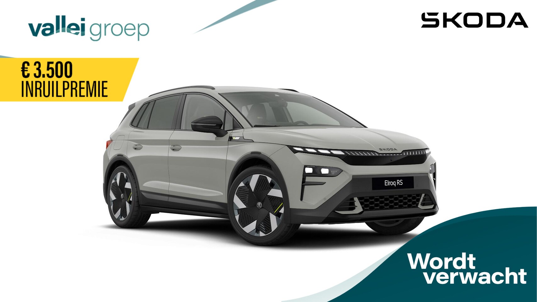 Skoda Elroq - RS Elektromotor 250 kW / 340 PK SUV - AutoWereld.nl