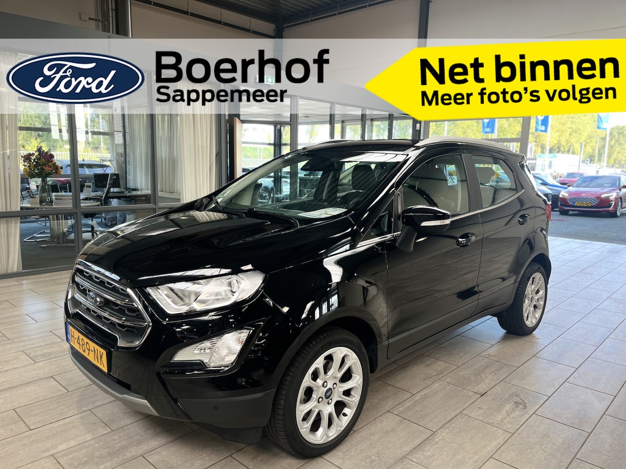 Ford EcoSport - EcoBoost 125 pk Titanium | Camera | Clima | Cruise | Apple Carplay | Half leer | Dode hoek - AutoWereld.nl