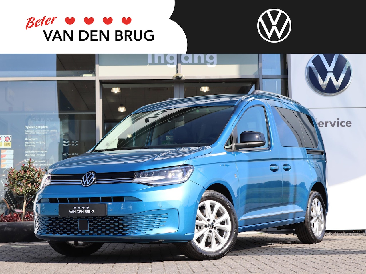 Volkswagen Caddy - 1.5 TSI 114 pk DSG Style 5p | Navigatie | Camera | LED | Climatronic | App Connect | Stoel - AutoWereld.nl