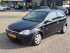 Opel Corsa - 1.2-16V Njoy/ bj.2003 / kleur : zwart / 1e eigenaar/ boekjes aanwezig/ APK tot 03/2026 en
