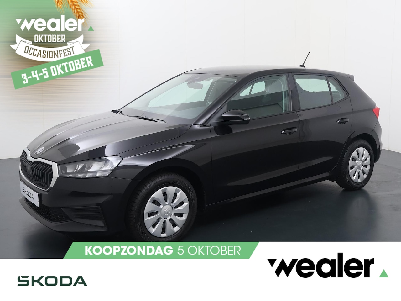 Skoda Fabia - 1.0 TSI Ambition | 95 PK | LED verlichting | Cruise control | Apple Carplay/Android Auto | - AutoWereld.nl