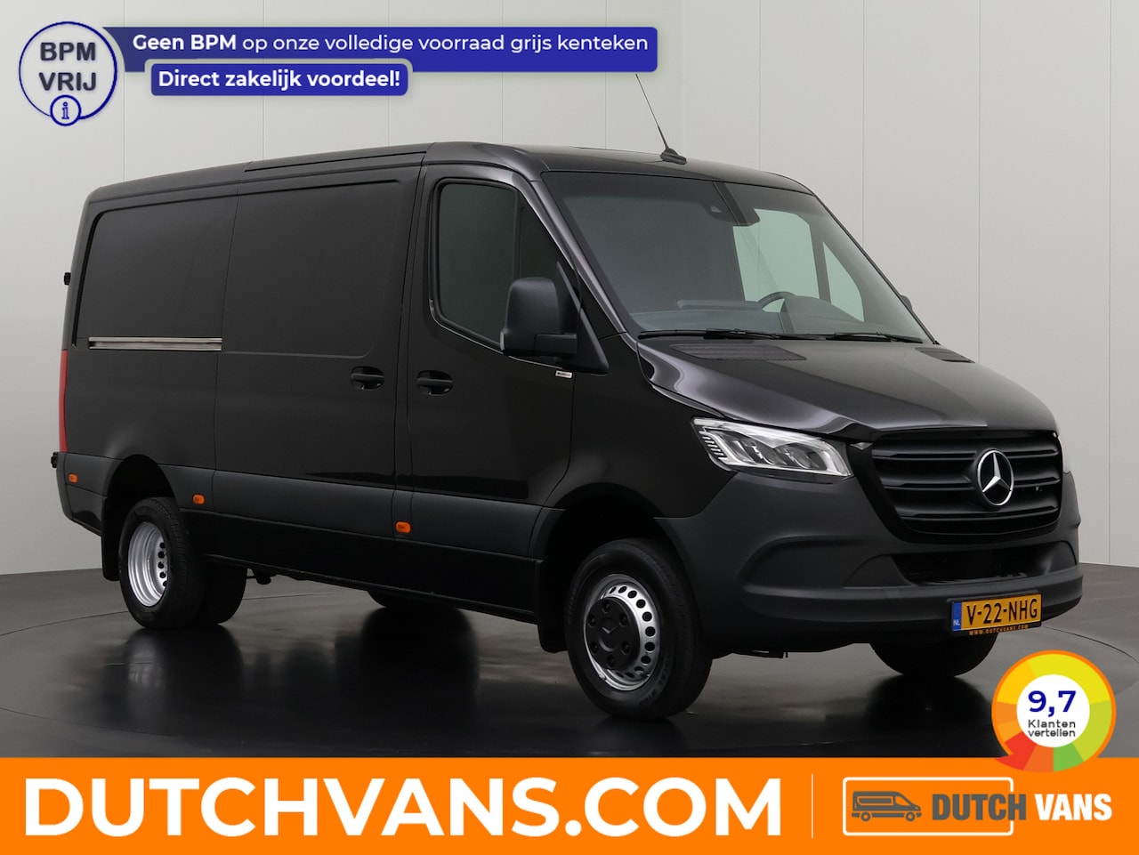 Mercedes-Benz Sprinter - 516CDi L2H1 Dubbel lucht | Led | Multimedia | Camera | 3-Persoons | Betimmering - AutoWereld.nl
