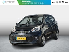 Kia Picanto - 1.0 CVVT DynamicLine l lederen / alcantara bekleding l lage km stand