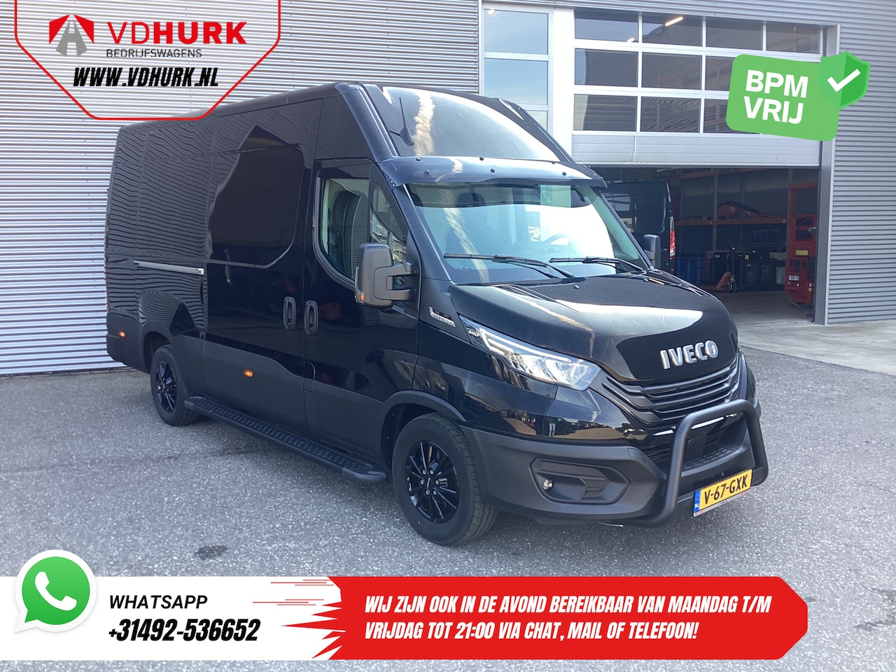 Iveco Daily - 35S18 3.0 180 pk Aut. L2H2 BPM VRIJ 3.5t Trekverm./ Adapt. Cruise/ LED/ Carplay/ 270Gr.Deu - AutoWereld.nl