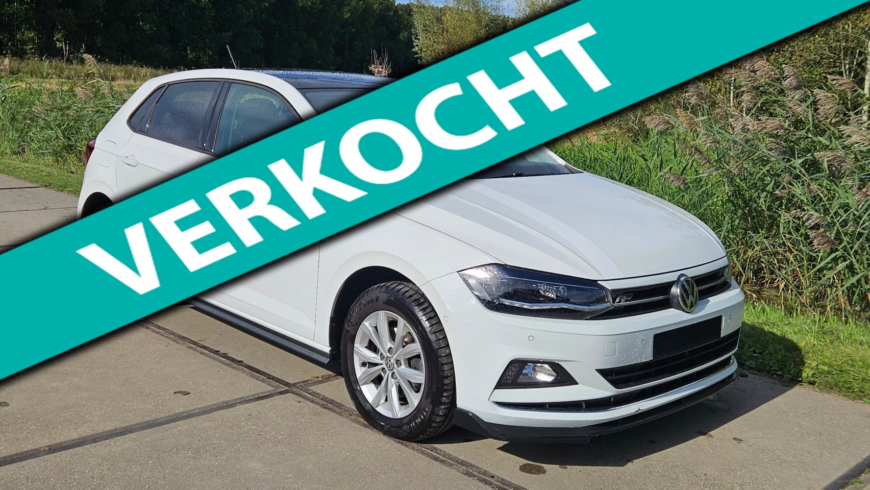 Volkswagen Polo - 1.0 TSI Highline Business R met lichte achterschade - AutoWereld.nl