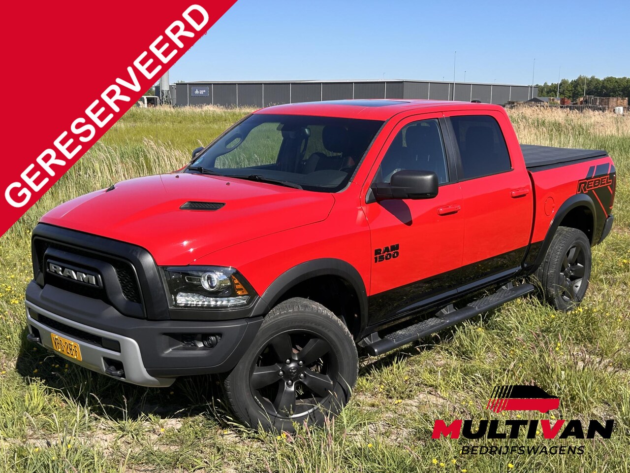 Dodge Ram 1500 - REBEL 5.7 V8 Crew Cab 6'4 | LUCHTVERING | PANO | OFFROAD | LEDER | 3500KG | PRINS LPG - AutoWereld.nl